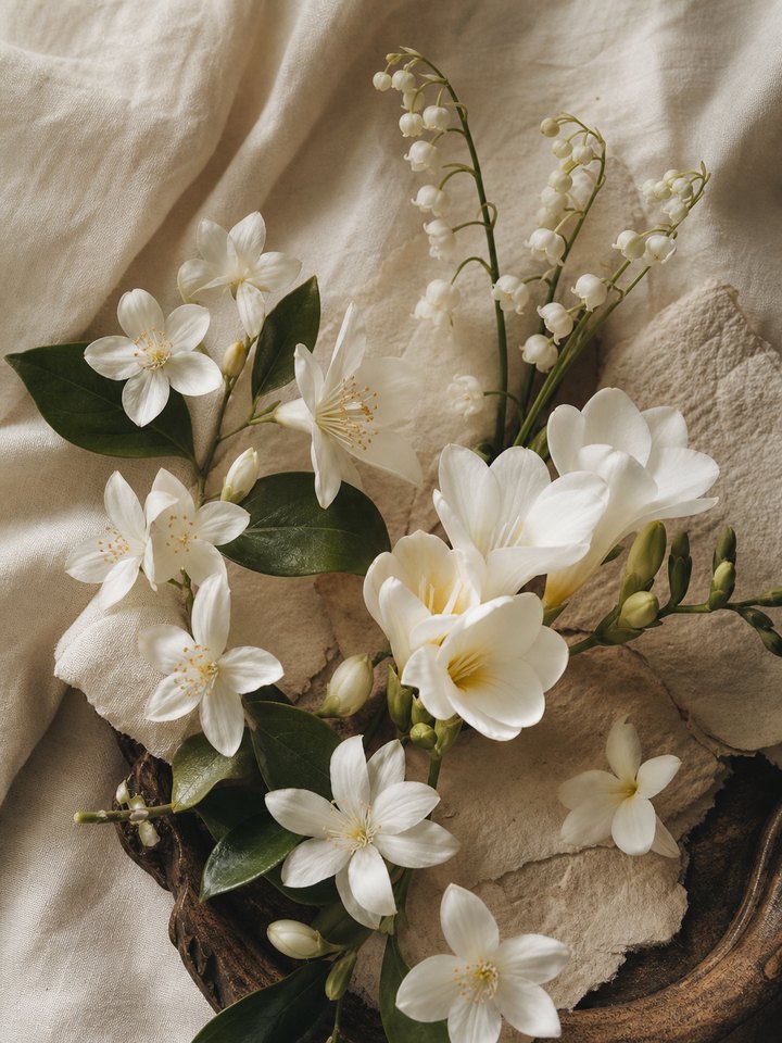White Flowers 노트 이미지
